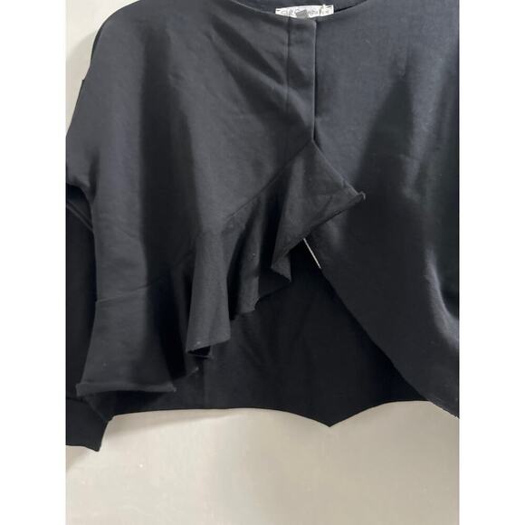 patrizia‎ pepe black cardigan kids size 8 - Picture 6 of 9